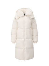 WarmCore™ Faux Fur Collar, Detached Hood, and Side Zip,High-quality Eco-Friendly Fur Collar