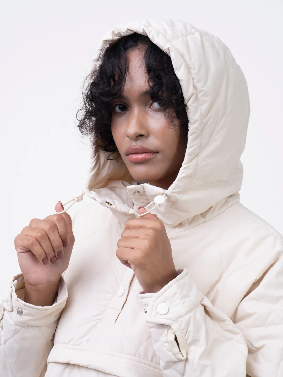 WarmCore™ Packable Quilted Puffer Hoodie