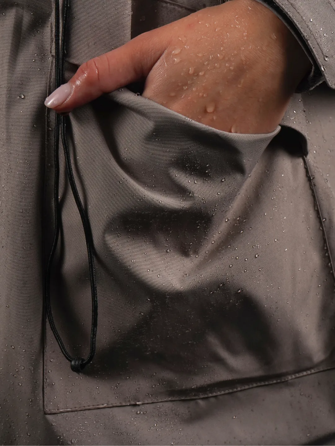 STM-TEX™ Mid Length Waterproof Raincoat With Large Pockets