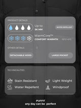 WarmCore™ Men's Premium Detachable-Hood