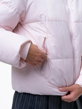 WarmCore™ Premium Faux Fur Lined Short Puffer Jackets with Removable Hood