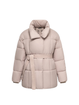 WarmCore™ Premium Belted Puffer Jacket