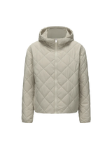 WarmCore™ Premium Hooded Lightweight Short Quilted Jacket