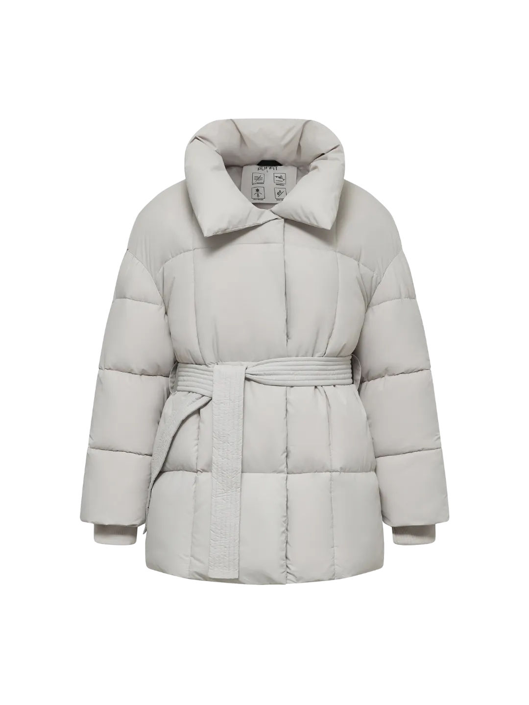 WarmCore™ Premium Belted Puffer Jacket
