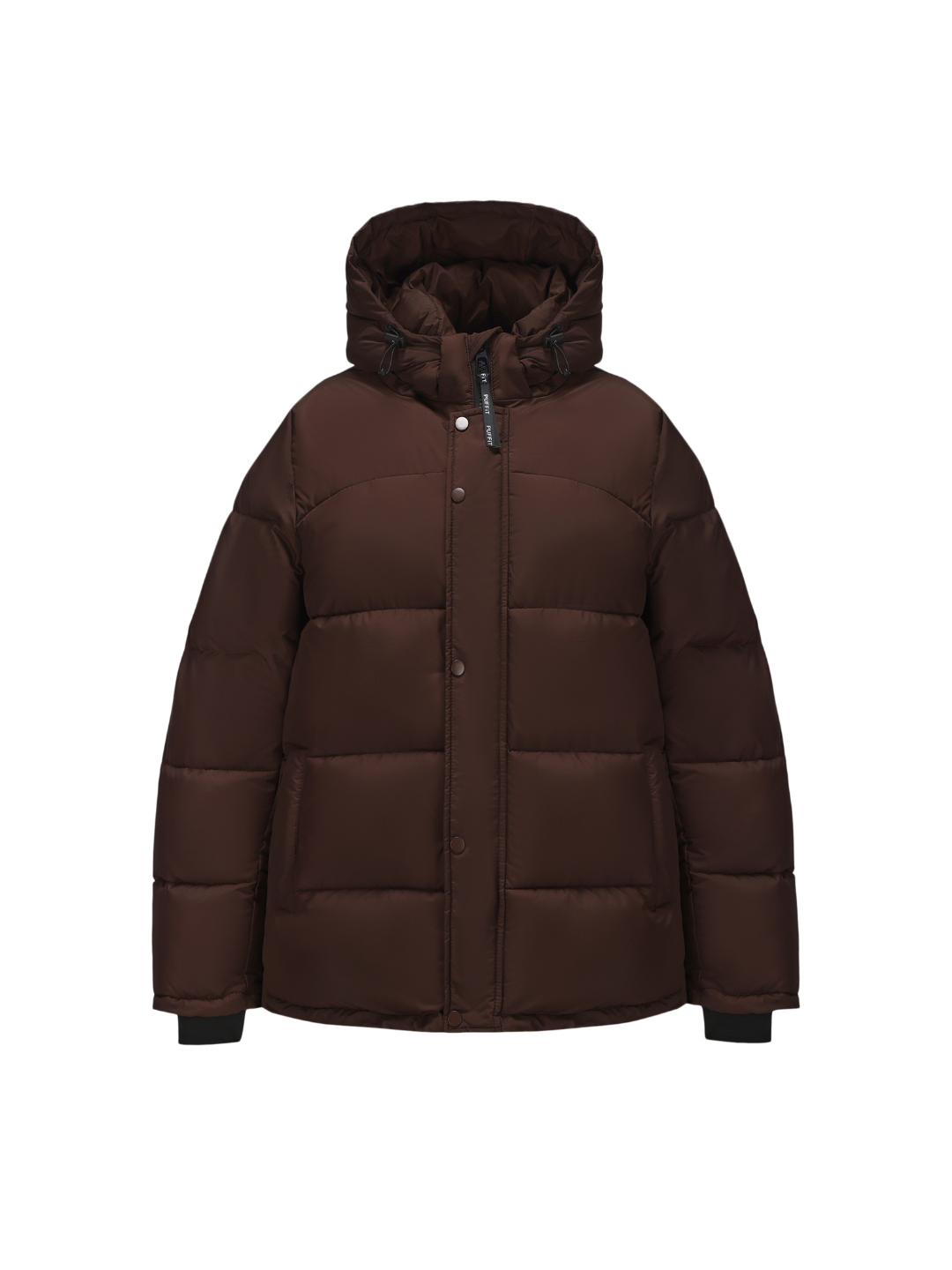 WarmCore™ Premium Detachable-Hood Regular Length Puffer Jacket
