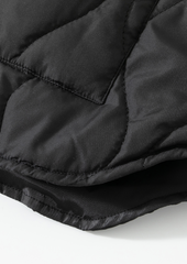 Water Repellent Quilted Crew Neck Puffer Jacket