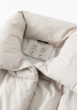 WarmCore™ Extra Long Length Belted Button Puffer